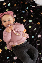 Load image into Gallery viewer, Loulou Lollipop Planets Swaddling Blanket