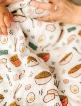 Load image into Gallery viewer, Loulou Lollipop Ramen Swaddling Blanket