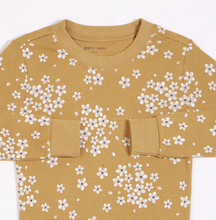 Load image into Gallery viewer, Petit Lem Autumn Floral Golden Pyjamas