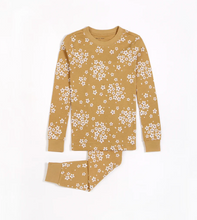 Load image into Gallery viewer, Petit Lem Autumn Floral Golden Pyjamas
