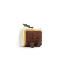 Load image into Gallery viewer, Amuseable Slice of Christmas Cake