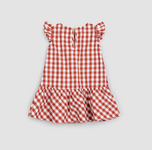 Load image into Gallery viewer, Miles the Label Gingham Poplin Baby Dress
