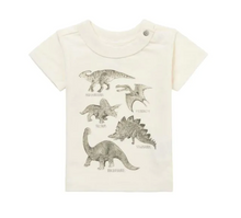 Load image into Gallery viewer, Noppies Ivory Dino Tee and Short
