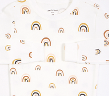 Load image into Gallery viewer, Petit Lem Way Way Up Rainbow Pyjamas