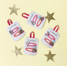 Load image into Gallery viewer, Rockahula Birthday Glitter Hair Clips