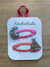 Load image into Gallery viewer, Rockahula Birthday Glitter Clips
