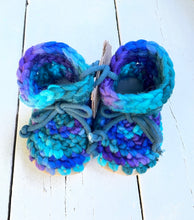 Load image into Gallery viewer, Padraig Kids Slippers Blue Multi