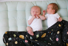 Load image into Gallery viewer, Loulou Lollipop Planets Swaddling Blanket