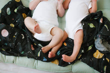 Load image into Gallery viewer, Loulou Lollipop Planets Swaddling Blanket