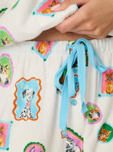 Load image into Gallery viewer, PJ Salvage Heritage Flannel Pyjamas Purrfect Pet Portraits
