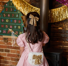 Load image into Gallery viewer, Rockahula Bedazzle Sequin Bow Clip
