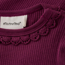 Load image into Gallery viewer, Minymo Baby Overall and Rib Tee
