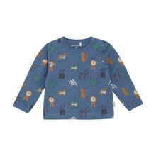 Load image into Gallery viewer, Minymo Jungle Friends Print Baby Tee and Jogger
