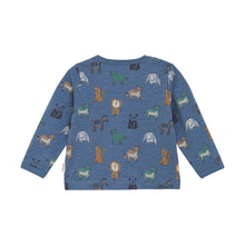 Load image into Gallery viewer, Minymo Jungle Friends Print Baby Tee and Jogger
