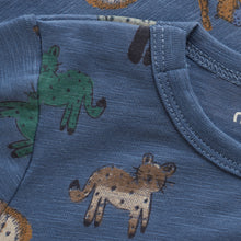 Load image into Gallery viewer, Minymo Jungle Friends Print Baby Tee and Jogger
