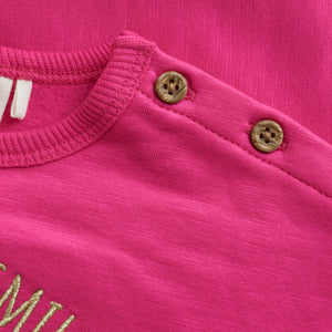 Minymo 'You Make Me Smile' Fleece Sweatshirt and Jogger