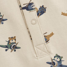 Load image into Gallery viewer, Minymo Flight Animals Print Playsuit
