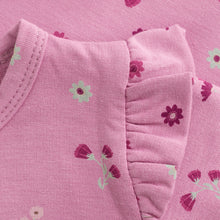 Load image into Gallery viewer, Minymo Flower Print Playsuit Orchid
