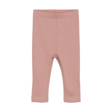 Load image into Gallery viewer, Minymo Baby Onesie and Rib Legging Misty Rose
