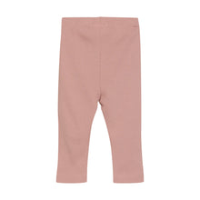 Load image into Gallery viewer, Minymo Baby Onesie and Rib Legging Misty Rose

