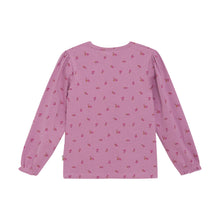 Load image into Gallery viewer, Minymo Berry Print Tee Orchid
