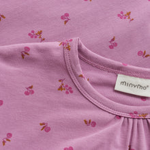 Load image into Gallery viewer, Minymo Berry Print Tee Orchid
