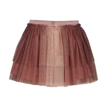 Load image into Gallery viewer, Minymo Ombre Glitter Skirt Cinnamon Rose

