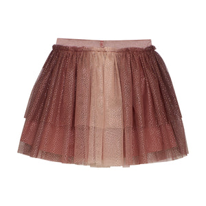 Minymo Ombre Glitter Skirt Cinnamon Rose
