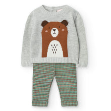 Load image into Gallery viewer, Boboli Baby Bear Sweater and Pant
