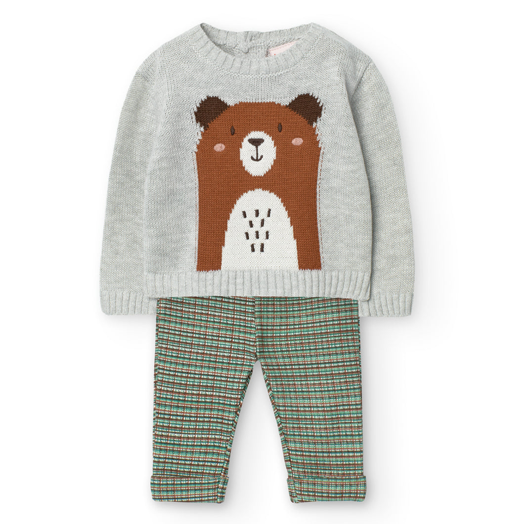 Boboli Baby Bear Sweater and Pant