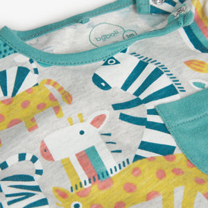 Boboli Zoo Animal Baby Tee and Short