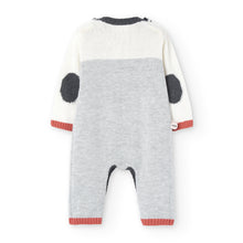 Load image into Gallery viewer, Boboli Bear Sweaterknit Playsuit
