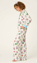 Load image into Gallery viewer, PJ Salvage Heritage Flannel Pyjamas Purrfect Pet Portraits
