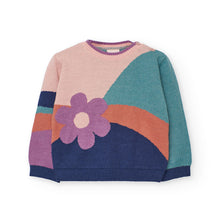 Load image into Gallery viewer, Boboli Pullover Sweater Flower Swirl
