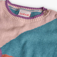 Load image into Gallery viewer, Boboli Pullover Sweater Flower Swirl
