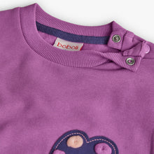 Load image into Gallery viewer, Boboli Fleece Sweatshirt Blackberry
