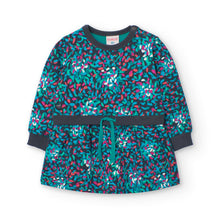 Load image into Gallery viewer, Boboli Mosaic Fleece Print Dress and Tights
