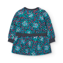 Load image into Gallery viewer, Boboli Mosaic Fleece Print Dress and Tights
