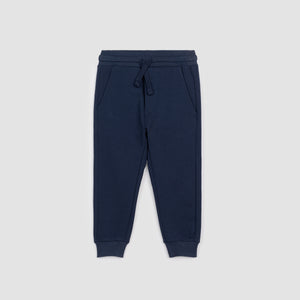 Miles the Label Fleece Lined Joggers Navy