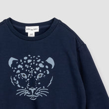 Load image into Gallery viewer, Miles the Label Snow Leopard Sweatshirt
