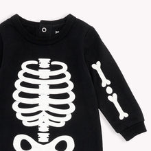Load image into Gallery viewer, Petit Lem Glow in the Dark Skeleton Sleeper
