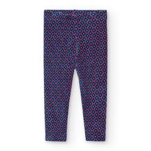 Load image into Gallery viewer, Boboli Flower Dot Stretch Cord Print Leggings
