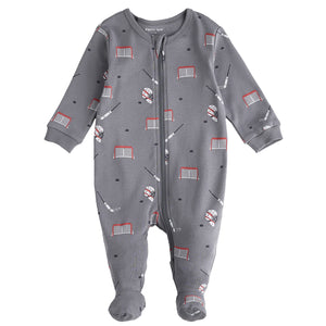 Petit Lem Hockey Gear Print Sleeper