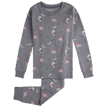 Load image into Gallery viewer, Petit Lem Hockey Gear Print Pyjamas
