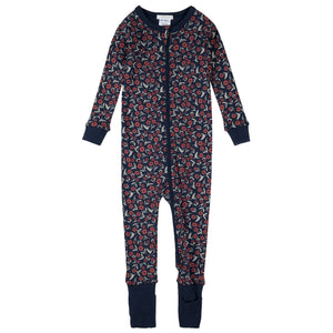 Petit Lem Poppy Floral Print Convertible Sleeper