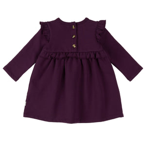 Petit Lem Figs Print Terry Dress and Legging