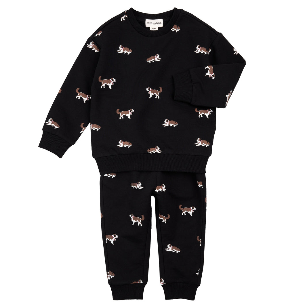 Miles Baby St Bernard Sweatshirt and Jogger