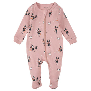 Petit Lem Witch Glow in the Dark Print Sleeper