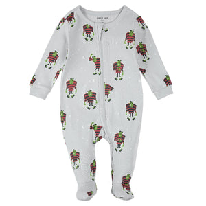 Petit Lem Frankenstein Glow in the Dark Print Sleeper