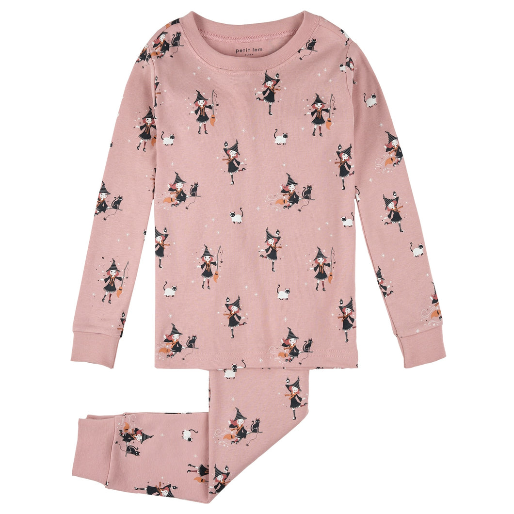 Petit Lem Witch Glow in the Dark Pyjamas